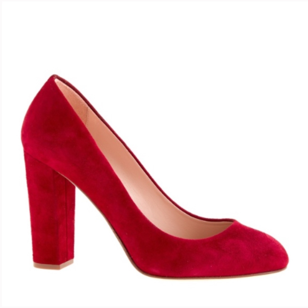 J. Crew Suade Pumps